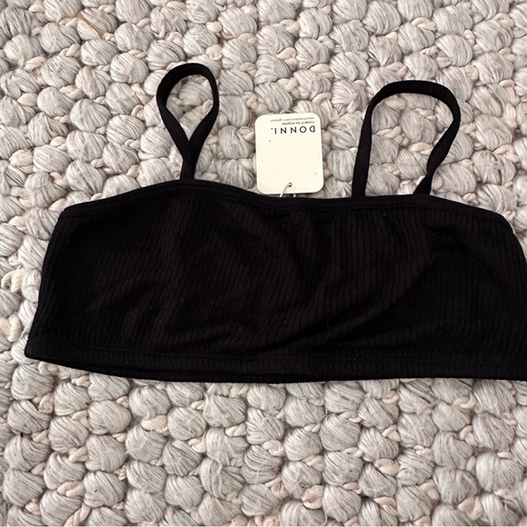 DONNI. Tops - NWT Donni. Black Bralette Muliti sizes